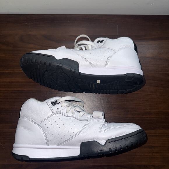 Nike Air Trainer 1 FB8066-100 White Black Men's Size 9.5 - Picture 1 of 8